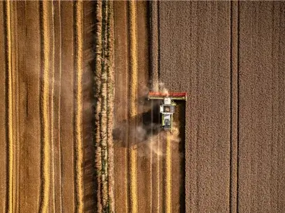 Combine harvester 
