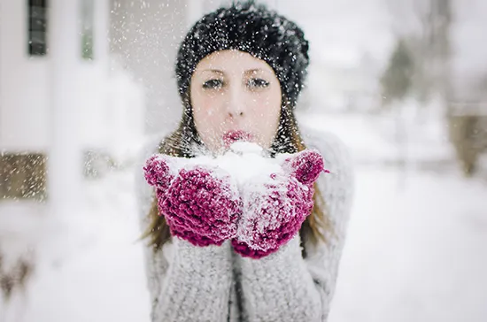 keeping warm in the winter