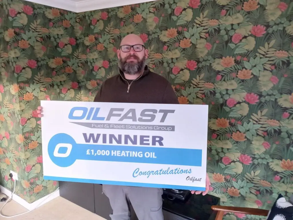 Winter Wishes winner, Gordon Stewart