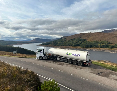 delivering industrial heating oil